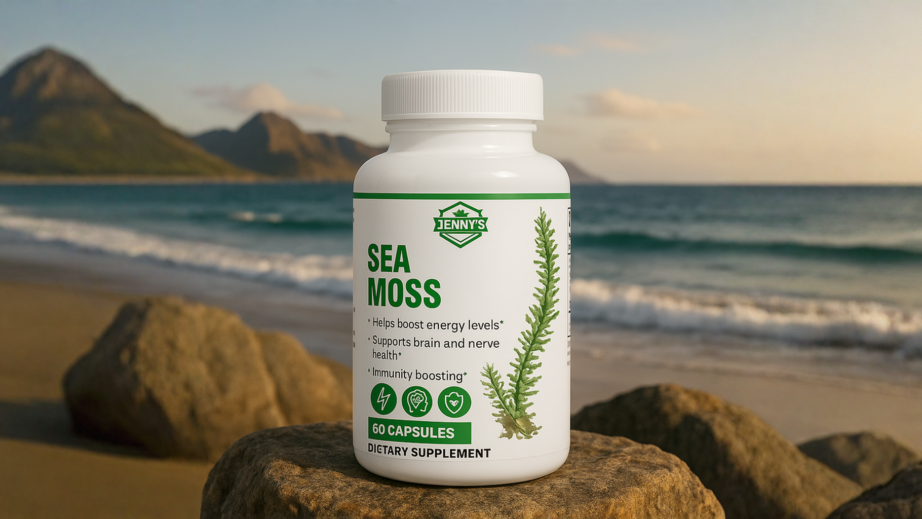Unlock the Power of Sea Moss with Jenny’s Sea Moss Capsules