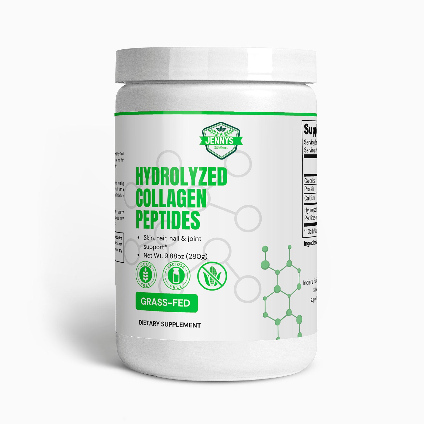 Grass-Fed Hydrolyzed Collagen Peptides