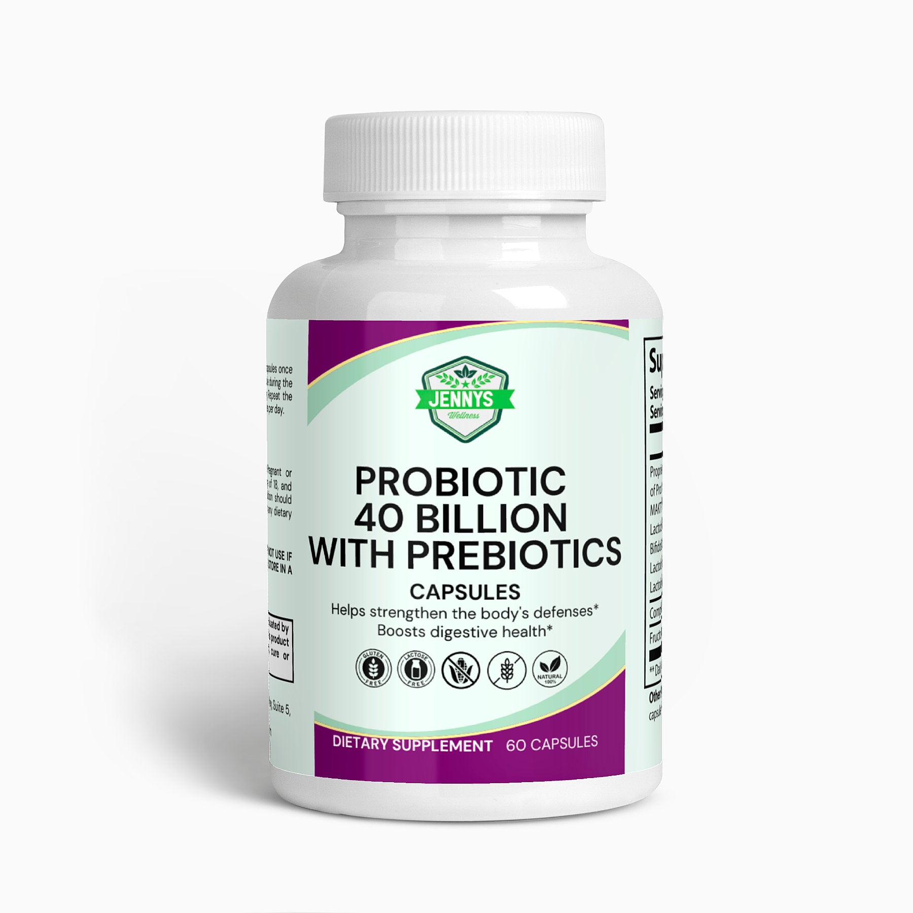 Probiotic 40 Billion with Prebiotics