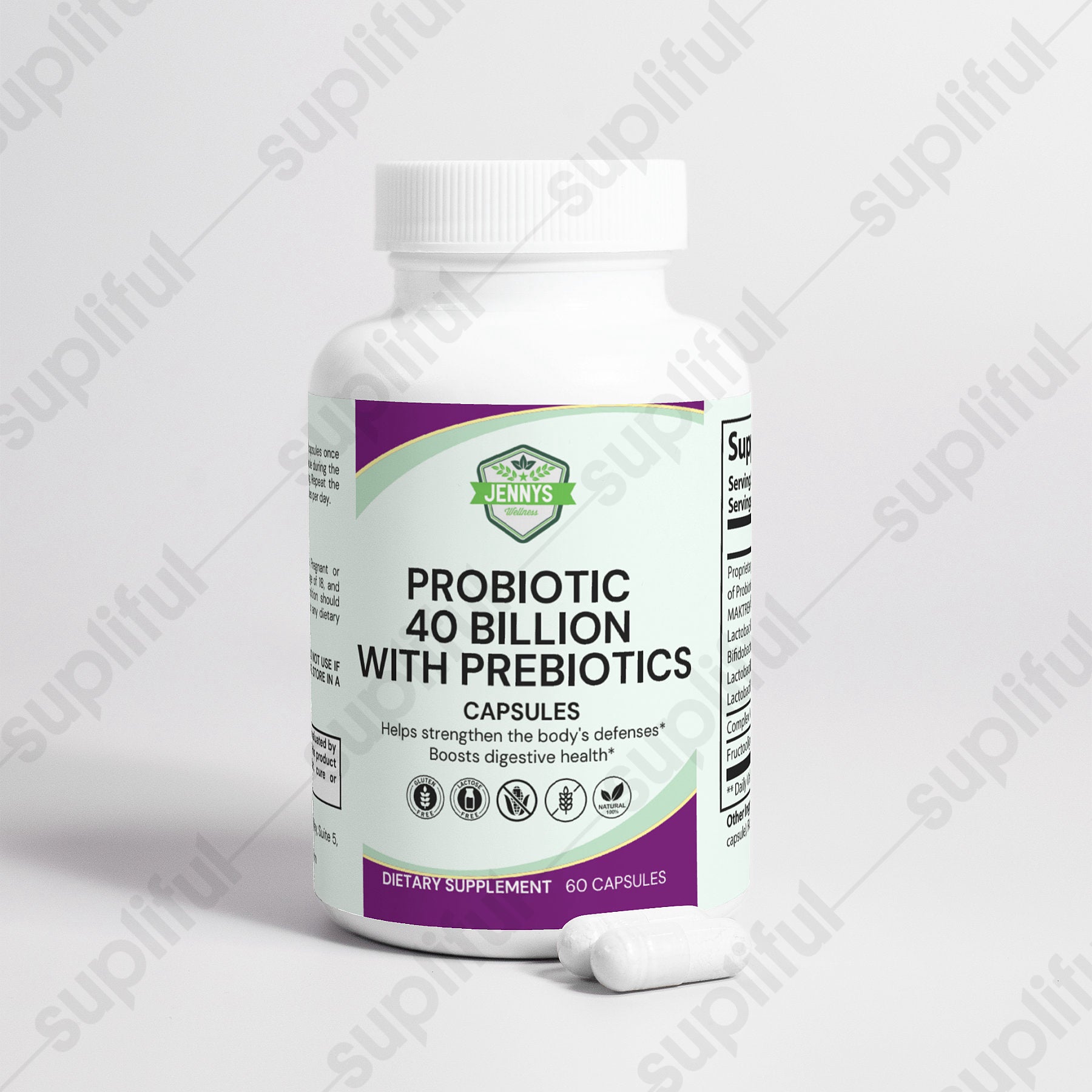 Probiotic 40 Billion with Prebiotics